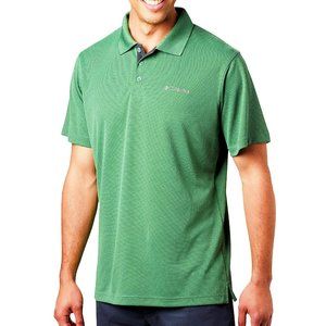 Columbia Men's Active Fit  Wingard II Solid Pique Golf Polo Shirt Size S/P NWT